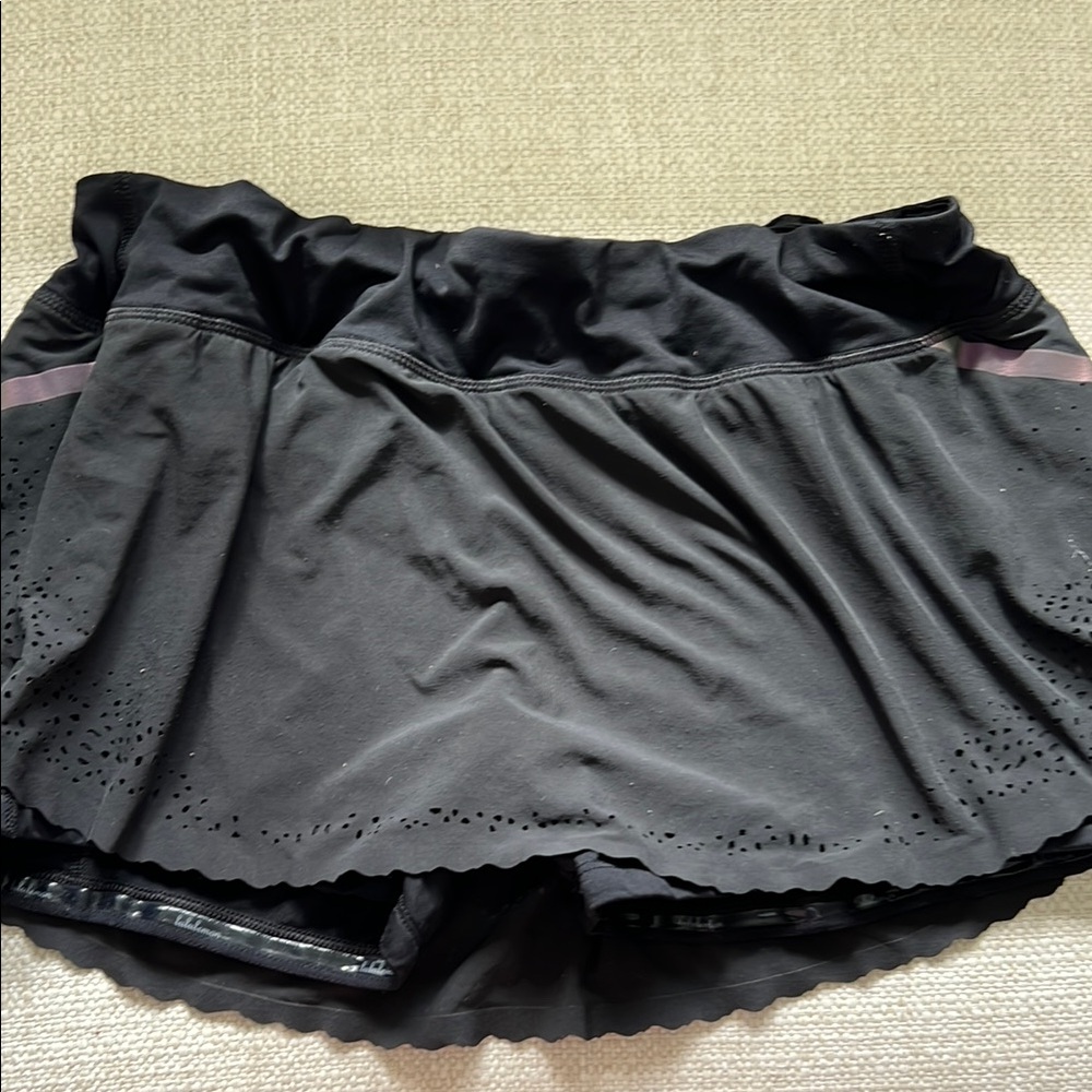 Lululemon Black Athletic Skort